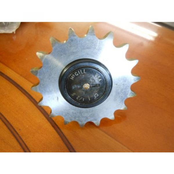 McGill CF 1 1/2 S Roller Bearing Sprocket Cog Wheel 3&#034; #1 image