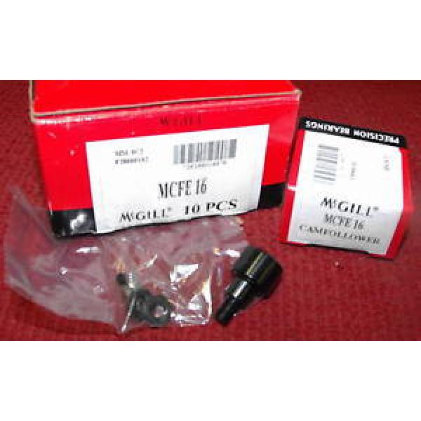 McGill - 16mm, Metric Cam Follower - Part #MCFE-16 - Box of 10 pieces - #1 image