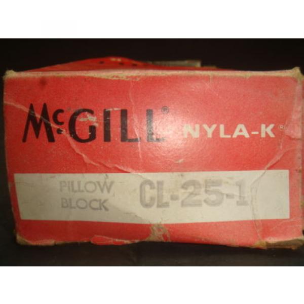 MCGILL, PILLOW BLOCK BEARING, CL-25-1, CL251,  IN BOX #2 image