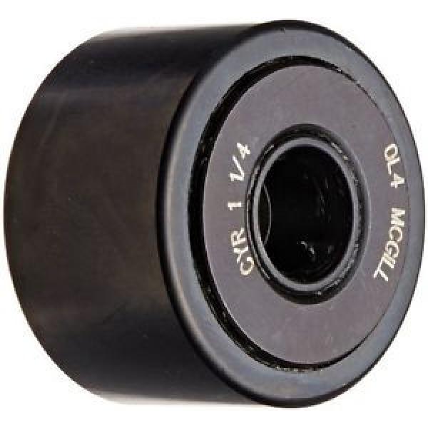 McGill CYR11/4 Cam Yoke Roller, Unsealed, Inch, Steel, 1-1/4&#034; Roller Diameter, #1 image