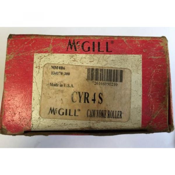 New in BOX McGill CYR 4 S Sealed Cam Yoke Roller (CYR4S) #1 image