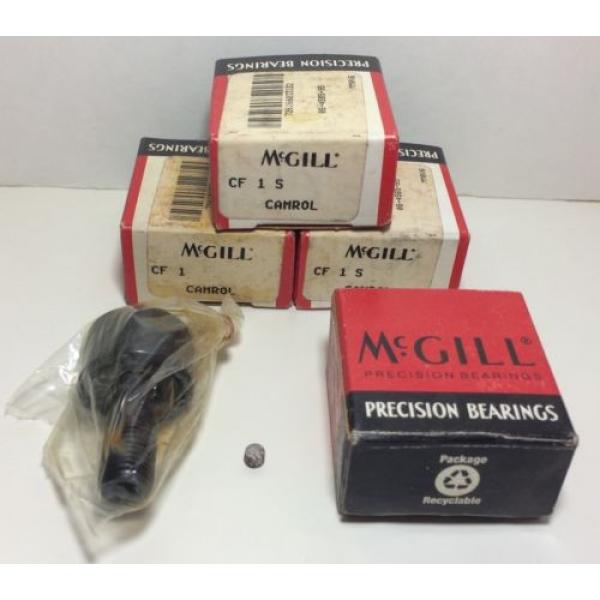 McGill Precision Bearings CamRol CF1S Cam Follower  Set Of 4 #1 image
