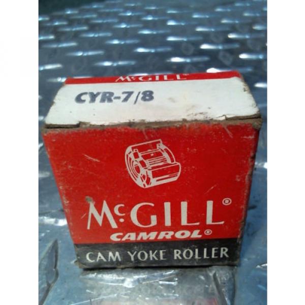 McGill Camrol Cam Yoke Roller Bearing CYR - 7/8 #2 image