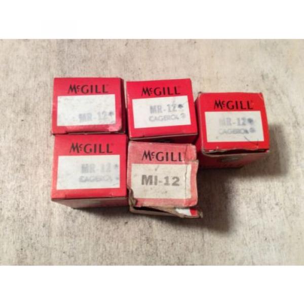 5- MCGILL /bearings #MI-12 ,30 day warranty, free shipping lower 48 #1 image