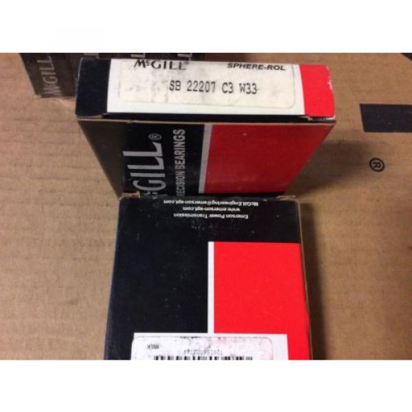 2-McGILL bearings# SB 22207 C3 W33 ,Free shipping to lower 48, 30 day warranty #2 image