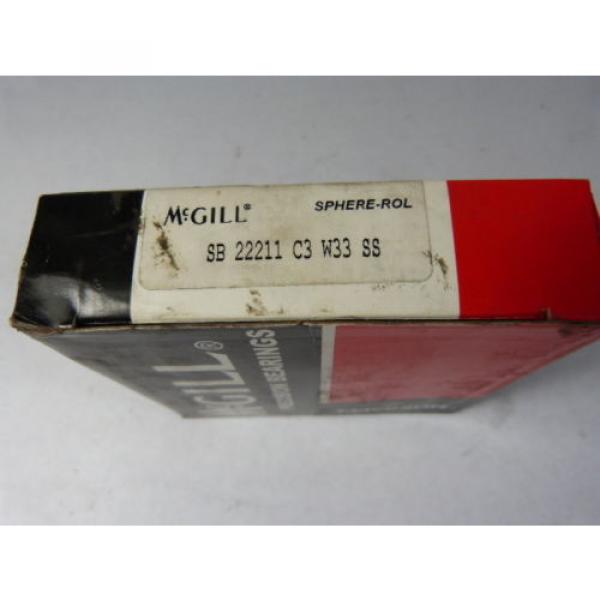 McGill SB-22211-C3-W33-SS Spherical Roller Bearing 55mm Bore #3 image