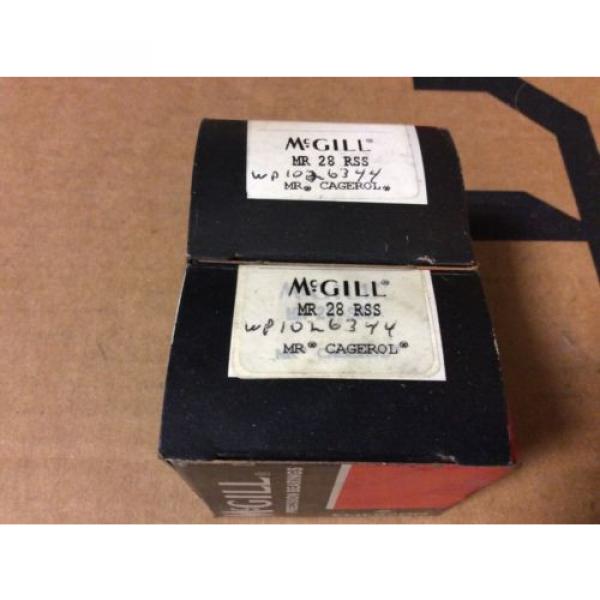 2-McGILL bearings#MR 28 RSS ,Free shipping lower 48, 30 day warranty #1 image