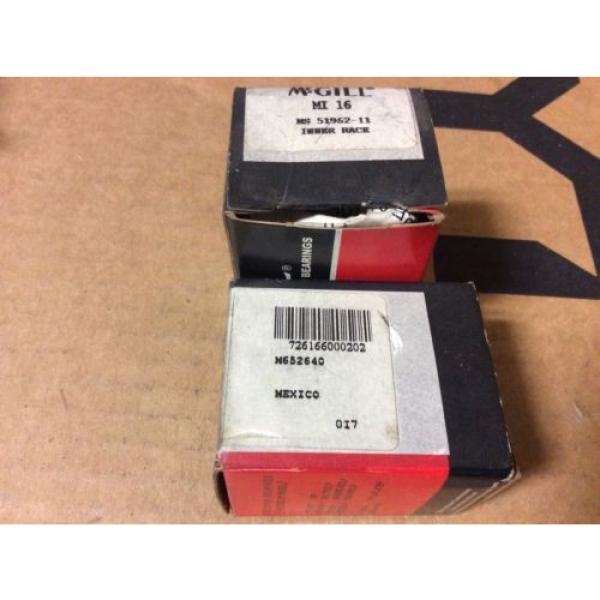 2-McGILL bearings#MI 16 ,Free shipping lower 48, 30 day warranty #2 image