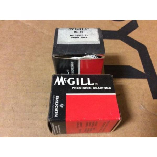 2-McGILL bearings#MI 16 ,Free shipping lower 48, 30 day warranty #3 image