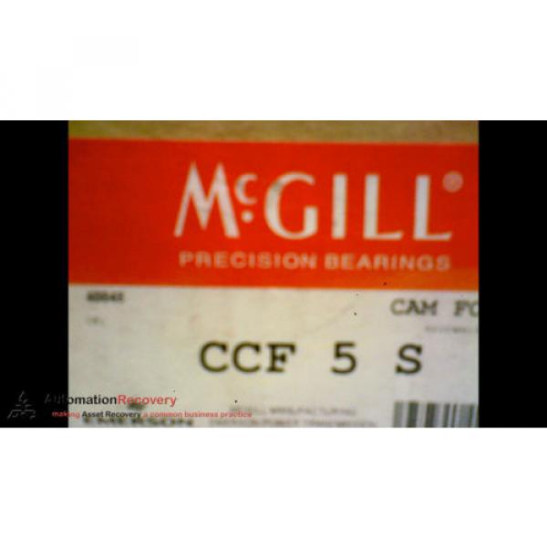 MCGILL CCF 5 S CAM FOLLOWER 5 INCH OUT SIDE ROLLER DIAMETER,  #173439 #1 image