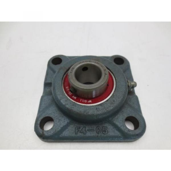 McGill MB 25-7/8 Bearing Insert (7/8&#034; ID) With F4-05 Flange Mount #1 image