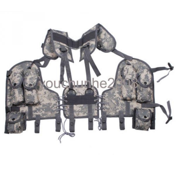 OUTDOOR TACTICAL COMBAT LOAD BEARING LBV 88 VEST MULTI COLORS #3 image