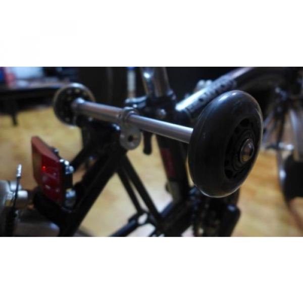 Brompton PU Large Easy Ezwheels Easy Wheels with BEARINGS (Multi-S) #4 image