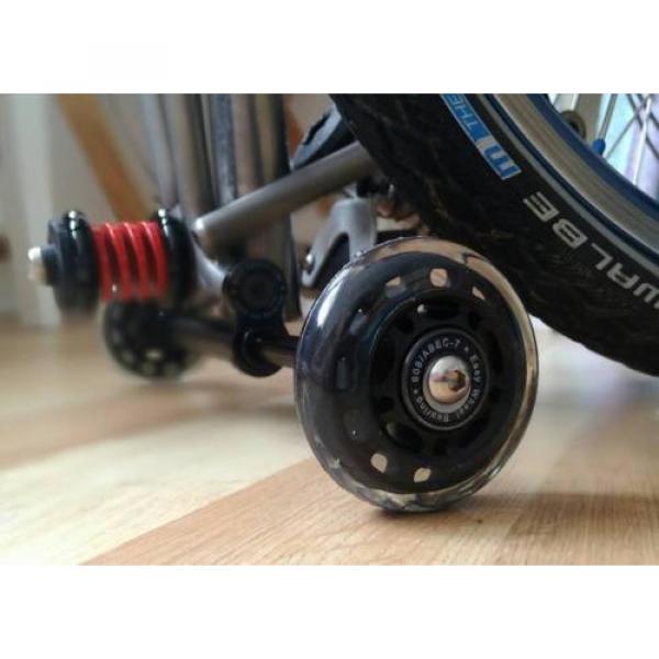 Brompton PU Large Easy Ezwheels Easy Wheels with BEARINGS (Multi-S) #5 image