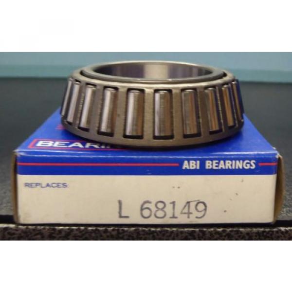 BRAND NEW ABI MULTI-PURPOSE BEARING L68149 FITS VEHICLES LISTED ON CHART #1 image