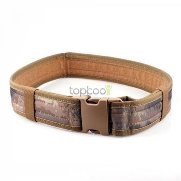Multi-Color Tactical 600D 2.3&#034; Nylon Military Outdoor Bearing Cambat Duty Belt #3 image