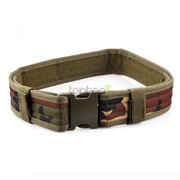 Multi-Color Tactical 600D 2.3&#034; Nylon Military Outdoor Bearing Cambat Duty Belt #5 image