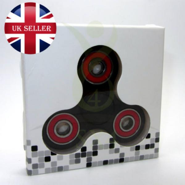 Fidget Hand Spinner EDC Ball Bearing Hand Tri-Spinner Stress Relief Toy UK #5 image