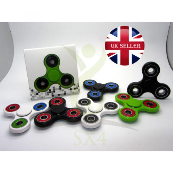 Fidget Spinner Finger Spin ADHD EDC Bearing Focus Stress Relief Toy UK #1 image