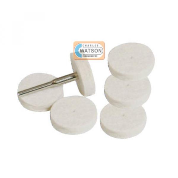 7 Piece Rubber Polishing Wheel Set Kit Dremel Compatible Multi Tool Accessories #1 image