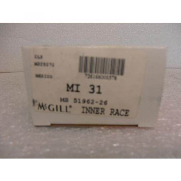 New McGill MI 31 Inner Race Bearing 51962-26 Emerson Industrial Automation #2 image