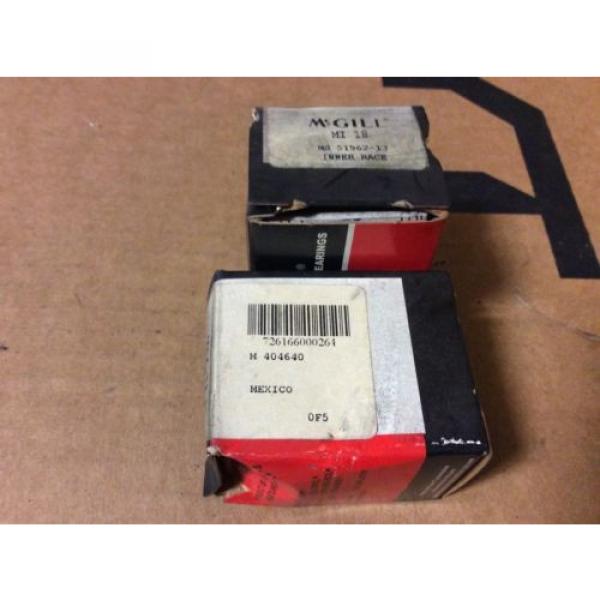 2-McGILL bearings#MI 18 ,Free shipping lower 48, 30 day warranty #2 image