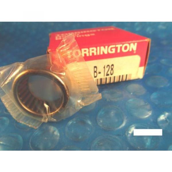 Torrington B-128, Full Complement Drawn Cup Needle Roller Bearing #1 image