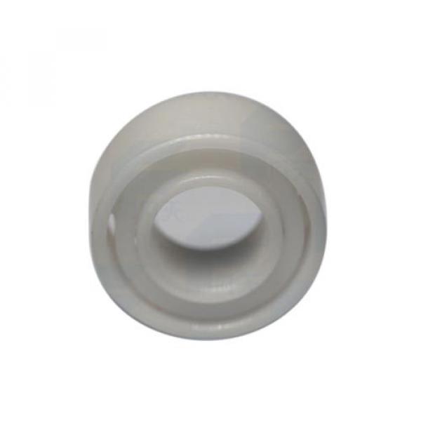4X Ceramic Zirconia Oxide Ball White Full Complement Types Bearing Skateboard #3 image