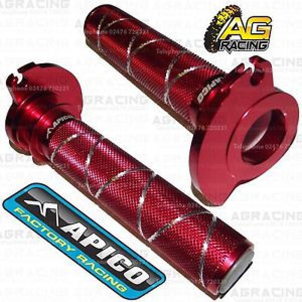 Apico Red Alloy Throttle Tube Sleeve With Bearing For Husqvarna WR 300 1998 #1 image