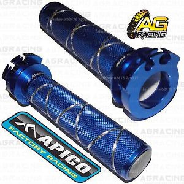 Apico Blue Alloy Throttle Tube With Bearing For Kawasaki KXF 450 2012 Motocross #1 image