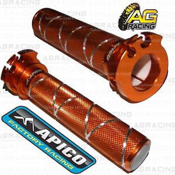 Apico Orange Alloy Throttle Tube With Bearing For KTM EXC 450 2007 MX Enduro #1 image