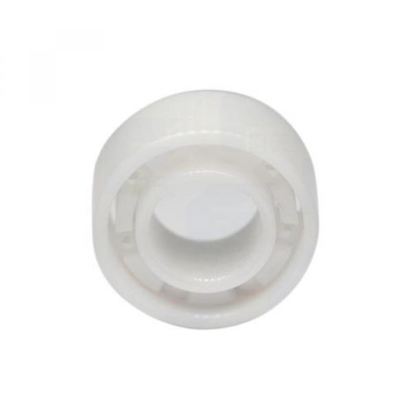 4X Ceramic Zirconia Oxide Ball White Full Complement Types Bearing Skateboard #4 image