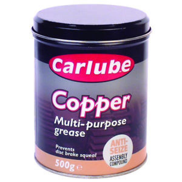 Carlube Copper Multi Purpose Grease 500g XCG500 Anti-Seize Assembly Compound Tin #1 image