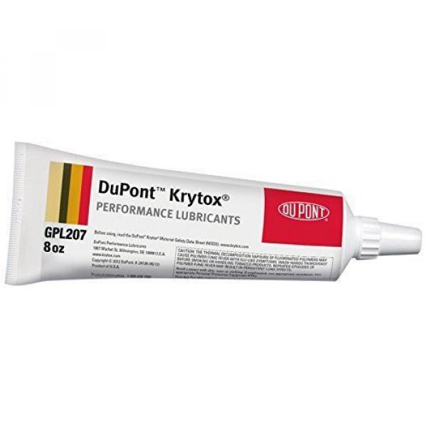 DuPont Krytox GPL 207 Grease, Pure PFPE / PTFE No Additives, 8 oz Tube #1 image