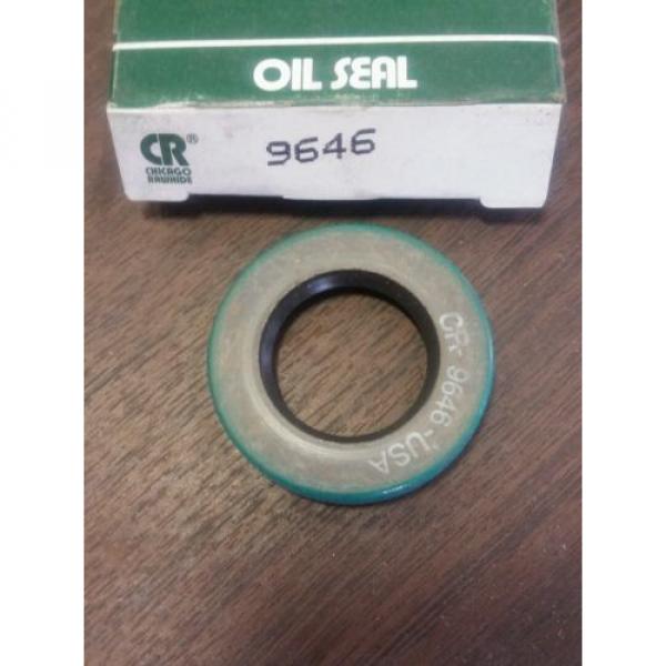  9646 Oil Seal New Grease Seal CR Seal CHICAGO RAWHIDE #1 image