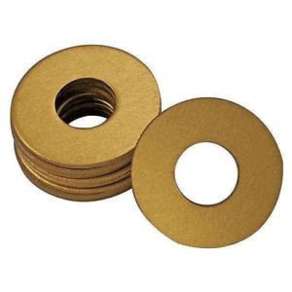 WESTWARD 44C513 Grease Fitting Washer, 1/8 In., Gold, PK25 #1 image