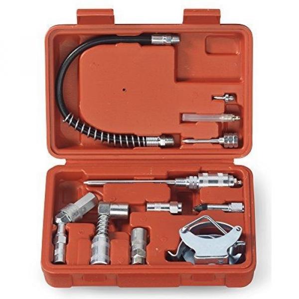 Tooluxe 61077L Grease Gun and Lubrication Accessory Kit | Multi-Function with #1 image