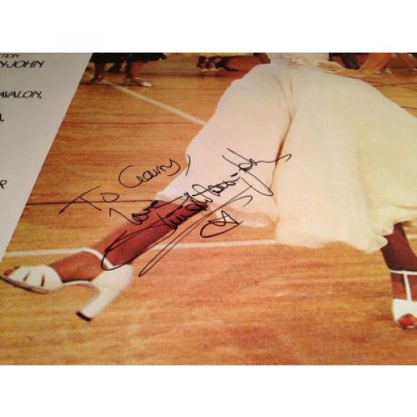Olivia Newton-John Grease Autograph GA COA Hologram Poster Signed #2 image