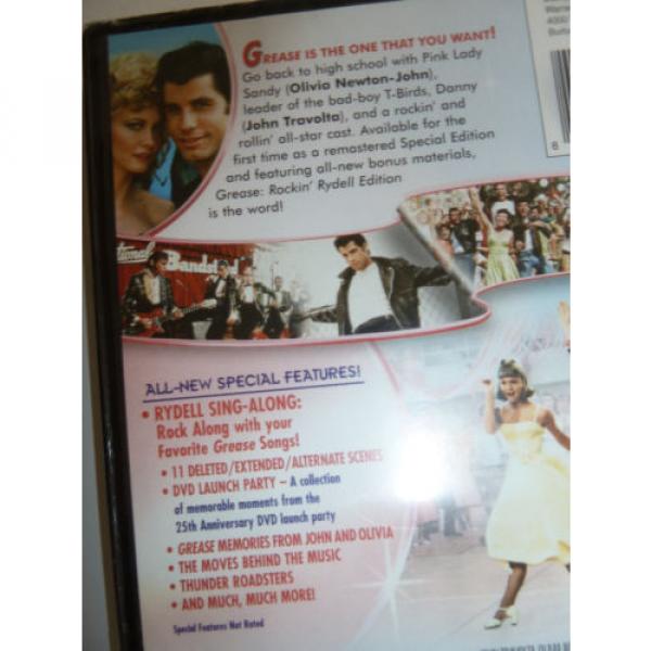 Grease: The Rockin&#039; Rydell Edition DVD classic musical movie John Travolta #4 image