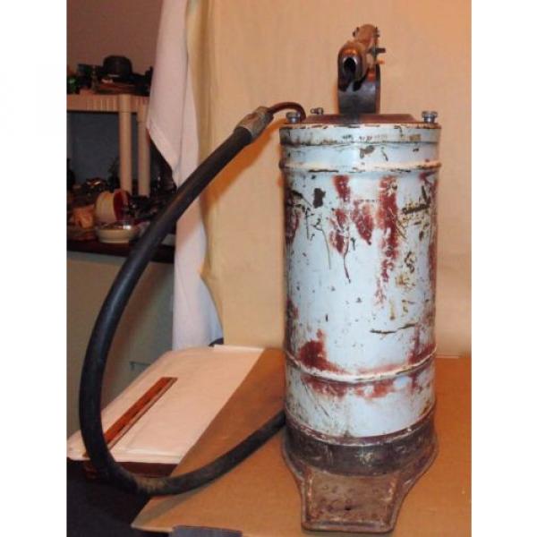 Vintage Alemite 7149-4 High Volume Oil Grease Manual Bucket Pump #5 image