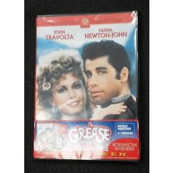 GREASE Widescreen Collection DVD With Songbook  Free Shipping 2002 Sealed #1 image