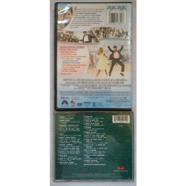 Grease DVD &amp; Grease CD Soundtrack Bundle, John Travolta, Olivia Newton John #2 image