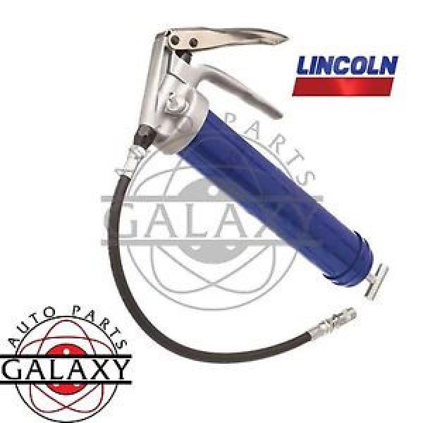 Lincoln Heavy Duty Pistol Grip Grease Gun with 18&#034; Hose 5&#034; Rigid Tube 3 way load #1 image