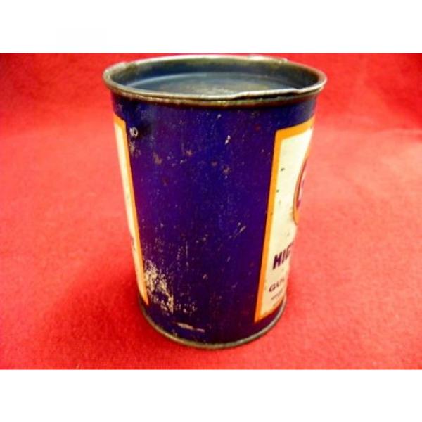ca. 1938 GULF HIGH PRESSURE GREASE METAL CAN IN STELLAR CONDITION EMPTY #5 image