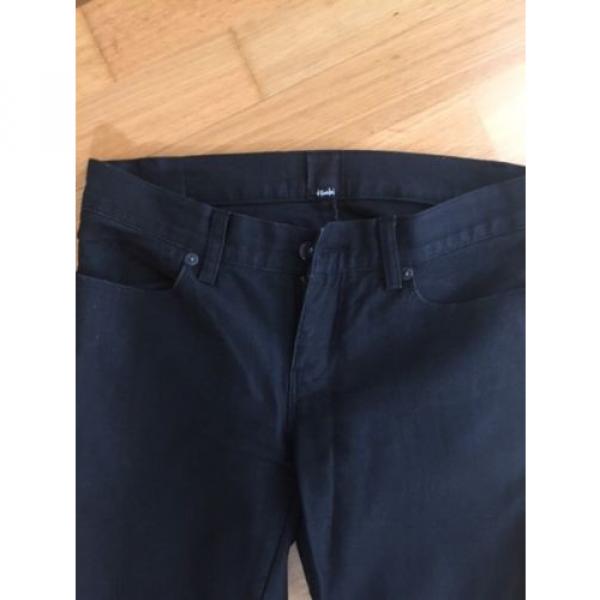 ksubi black superskinny zip jeans in grease, size 26. excellent condition #4 image