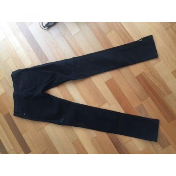 ksubi black superskinny zip jeans in grease, size 26. excellent condition #5 image