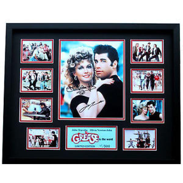 New Grease John Travolta Olivia Newton John Signed Limited Edition Memorabilia #1 image