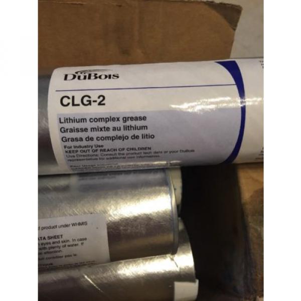 Dubois CLG-2 Lithium Complex Grease 10 Tubes Per Lot. 13.5 Oz Per Tube #2 image