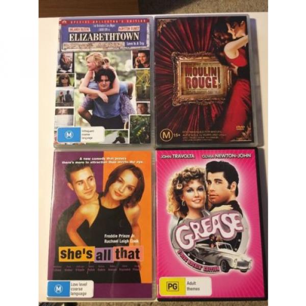 DVDs X 4- Grease, She&#039;s All That, Moulin Rouge &amp; Elizabethtown #1 image