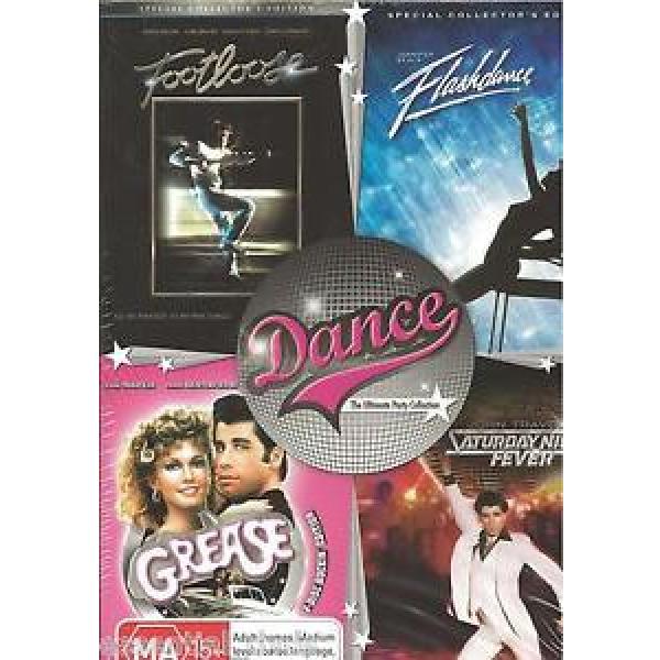 Grease / Flashdance / Footloose / Saturday Night Fever New BoxSet Region 4 Seale #1 image